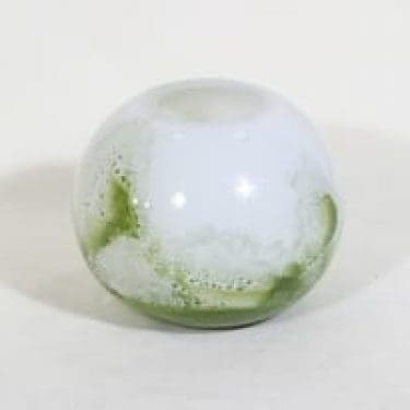 Riihimäen lasi Koralli maljakko, monivärinen, suunnittelija Tamara Aladin, pyöreä