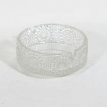 Riihimäen lasi Grapponia tuhka-asitia, kirkas, suunnittelija Nanny Still,