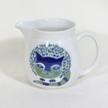 Arabia Kissa kaadin, 1 l, suunnittelija Gunvor Olin-Grönqvist, 1 l, puhalluskoriste