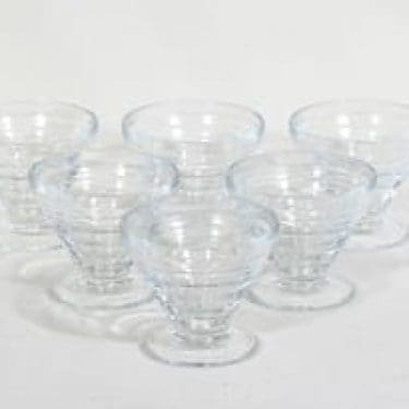 Iittala annoskulhot, 20 cl, 6 kpl, suunnittelija Aino Aalto, 20 cl