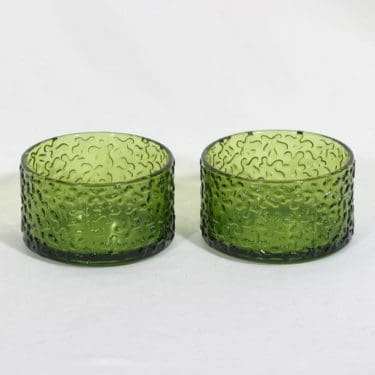 Riihimäen lasi Jesper annoskulhot, 30 cl, 2 kpl, suunnittelija Erkkitapio Siiroinen, 30 cl