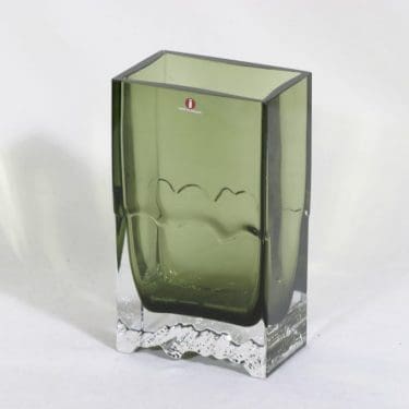 Iittala Raito maljakko, signeerattu, suunnittelija Tapio Wirkkala, signeerattu