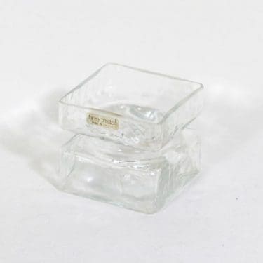 Riihimäen lasi Pala maljakko, kirkas, suunnittelija Helena Tynell, pieni