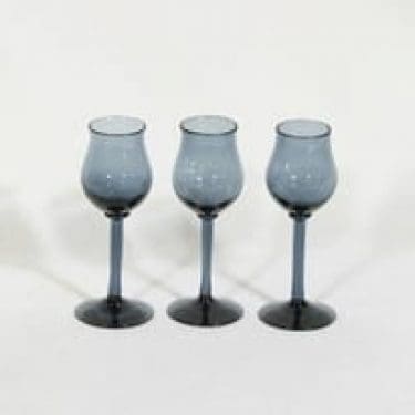 Riihimäen lasi 1668 liköörilasit, 4 cl, 3 kpl, suunnittelija Tamara Aladin, 4 cl