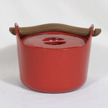 Rosenlew Sarpaneva-pata pata, punainen, suunnittelija Timo Sarpaneva, 3 l
