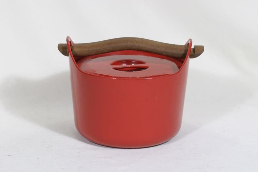 Rosenlew Sarpaneva-pata pata, punainen, suunnittelija Timo Sarpaneva, 3 l