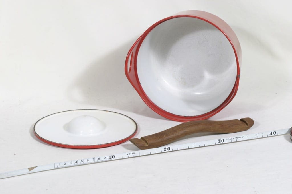 Rosenlew Sarpaneva-pata pata, punainen, suunnittelija Timo Sarpaneva, 3 l kuva 3