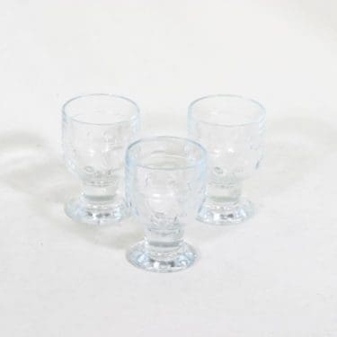 Riihimäen lasi Kirsi lasit, 10 cl, 3 kpl, suunnittelija Nanny Still, 10 cl, pieni