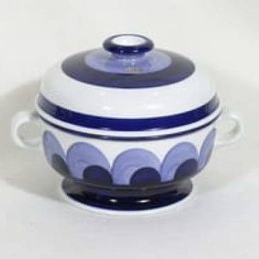 Arabia Paju liemimalja, käsinmaalattu, suunnittelija Anja Jaatinen-Winqvist, käsinmaalattu, pieni, signeerattu