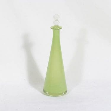 Riihimäen lasi Tzarina koristepullo, signeerattu, suunnittelija Nanny Still, signeerattu, pieni