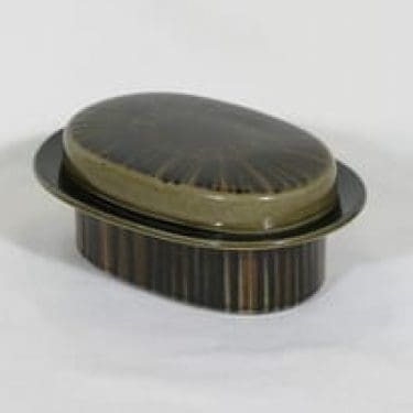 Arabia Kosmos rasia, käsinmaalattu, suunnittelija Gunvor Olin-Grönqvist, käsinmaalattu