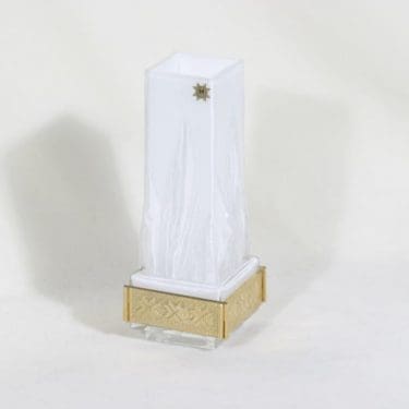 Humppila maljakko, signeerattu, suunnittelija Eino Vänni, signeerattu, kullattu panta