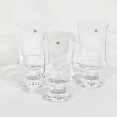 Iittala Tavastia lasit, 30 cl, 3 kpl, suunnittelija Tapio Wirkkala, 30 cl
