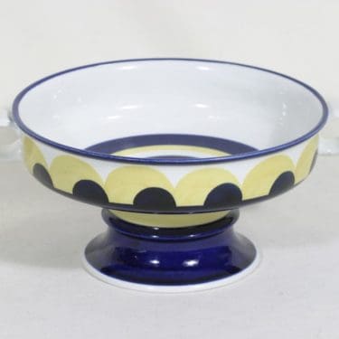 Arabia Paju kulho, jalallinen, suunnittelija Anja Jaatinen-Winqvist, jalallinen, käsinmaalattu, signeerattu