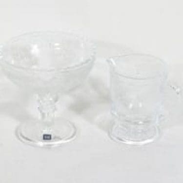 Arabia Apila sokerikko ja kermakko, kirkas, suunnittelija ,