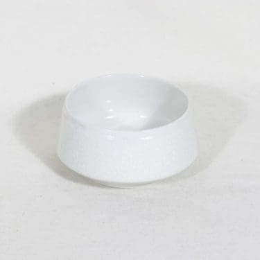 Arabia Pitsi sokerikko, valkoinen, suunnittelija Raija Uosikkinen,