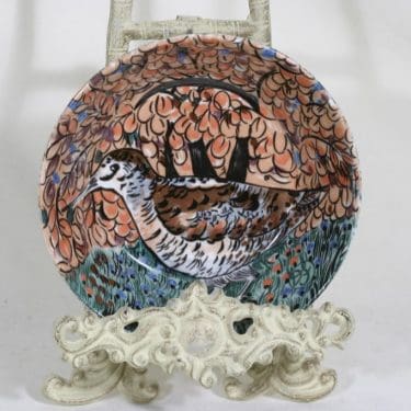 Arabia Pro arte lautanen, syvä, suunnittelija Dorrit von Fieandt, syvä