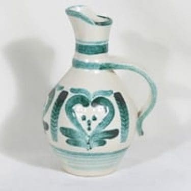 Kupittaan savi 289 kaadin, käsinmaalattu, suunnittelija Irja Suova, käsinmaalattu, signeerattu