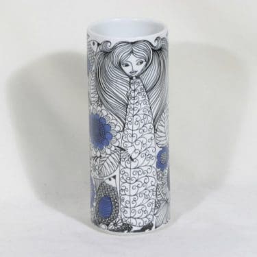 Arabia Pastoraali maljakko, suunnittelija Esteri Tomula, suuri, serikuva