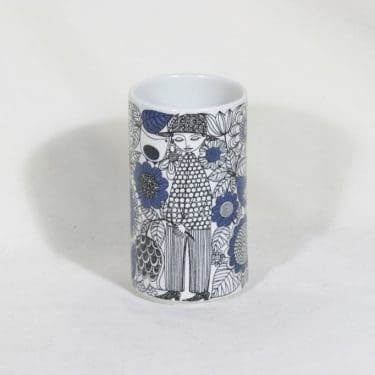 Arabia Pastoraali maljakko, suunnittelija Esteri Tomula, serikuva