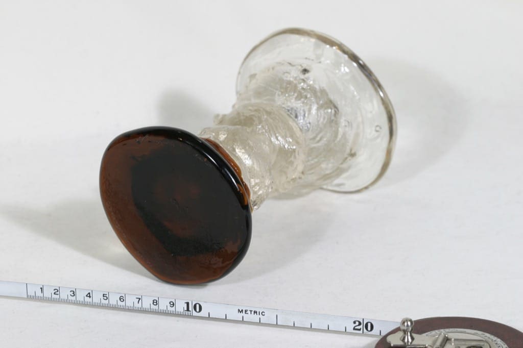 Humppila Kivi-Set kynttilänjalka, signeerattu, suunnittelija Pertti Santalahti, signeerattu, massiivinen kuva 2