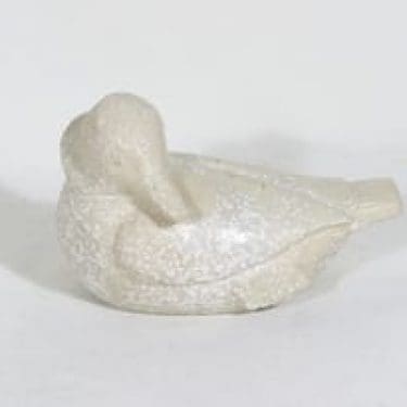 Arabia keramiikkalintu, käsinmaalattu, suunnittelija Sakari Vapaavuori, käsinmaalattu, signeerattu