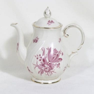 Arabia Regina kahvikaadin, 1 l, suunnittelija Svea Granlund, 1 l, siirtokuva