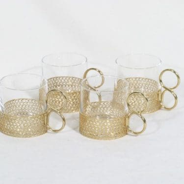 Iittala Tsaikka kupit, 16 cl, 4 kpl, suunnittelija Timo Sarpaneva, 16 cl, pieni