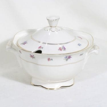 Arabia AS liemikulho, kukkakuvio, suunnittelija , kukkakuvio, siirtokuva