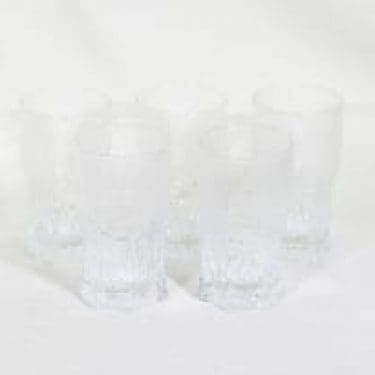 Iittala Aslak lasit, 40 cl, 5 kpl, suunnittelija Tapio Wirkkala, 40 cl