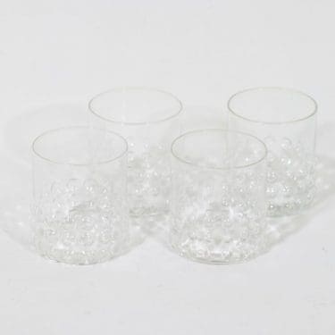 Riihimäen lasi Grappo lasit, 16 cl, 4 kpl, suunnittelija Nanny Still, 16 cl