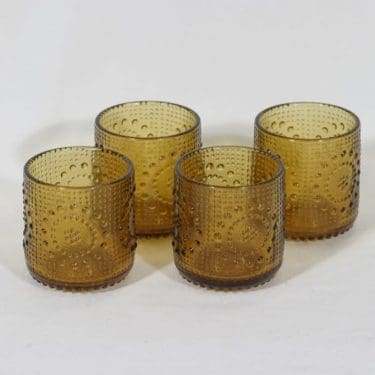 Riihimäen lasi Grapponia lasit, 16 cl, 4 kpl, suunnittelija Nanny Still, 16 cl