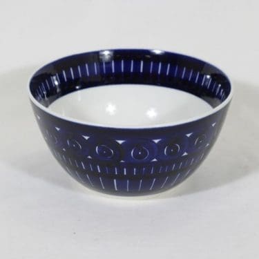 Arabia Valencia kulho, käsinmaalattu, suunnittelija Ulla Procope, käsinmaalattu, pieni, signeerattu