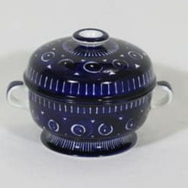 Arabia Valencia malja, 1.08 l, suunnittelija Ulla Procope, 1.08 l, käsinmaalattu, signeerattu