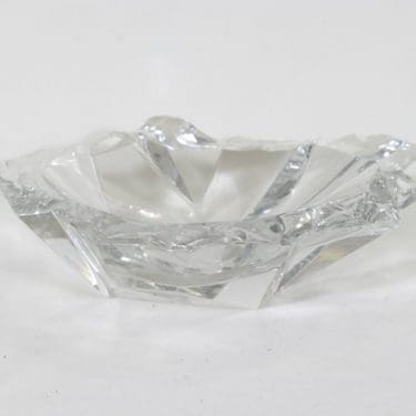 Iittala Jääpala malja, signeerattu, suunnittelija Tapio Wirkkala, signeerattu