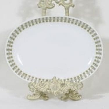 Arabia Kielo vati, suunnittelija Raija Uosikkinen, soikea, serikuva