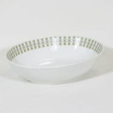 Arabia Kielo kulho, suunnittelija Raija Uosikkinen, soikea, serikuva