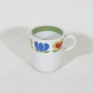 Arabia Könni kermakko, suunnittelija Raija Uosikkinen, serikuva