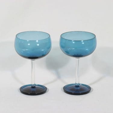 Riihimäen lasi Harlekiini jälkiruokamaljat, 20 cl, 2 kpl, suunnittelija Nanny Still, 20 cl