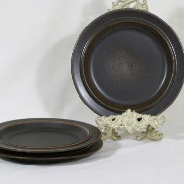 Arabia Ruska lautaset, matala, 3 kpl, suunnittelija Ulla Procope, matala