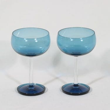 Riihimäen lasi Harlekiini jälkiruokamaljat, 20 cl, 2 kpl, suunnittelija Nanny Still, 20 cl