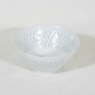 Arabia FK/1 malja, riisiposliini, suunnittelija Friedl Holzer-Kjellberg, riisiposliini, pieni, massasigneerattu