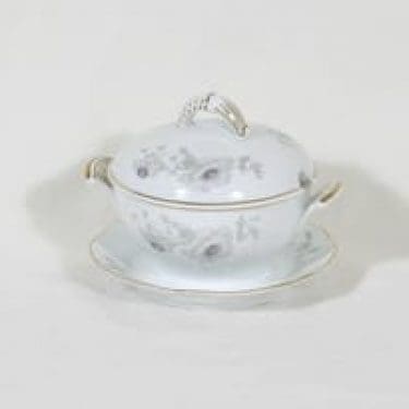 Arabia AC kastikeastia, kukkakuvio, suunnittelija , kukkakuvio, siirtokuva