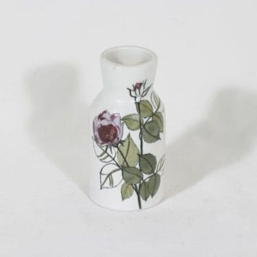 Arabia Kukka maljakko, käpy, suunnittelija Hilkka-Liisa Ahola, käpy, signeerattu