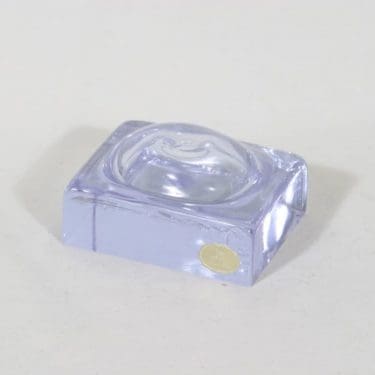 Riihimäen lasi mustepullo, lila, suunnittelija ,