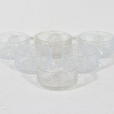 Riihimäen lasi Grapponia annoskulhot, 18 cl, 6 kpl, suunnittelija Nanny Still, 18 cl