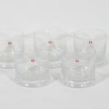 Iittala Helminauha viskilasit, 17 cl, 5 kpl, suunnittelija Timo Sarpaneva, 17 cl