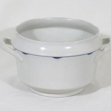 Arabia Pekka kulho, sininen, suunnittelija , emalikoriste