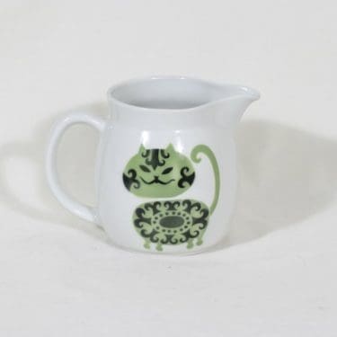 Arabia Kissa kaadin, 1 l, suunnittelija Raija Uosikkinen, 1 l, puhalluskoriste