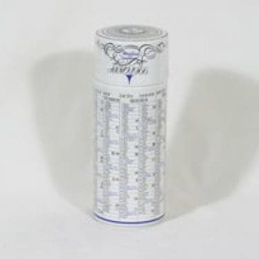 Arabia purnukka, Medica 1911 ANNO 1966, suunnittelija , Medica 1911 ANNO 1966, kalenteriaihe, serikuva, tilattu koriste